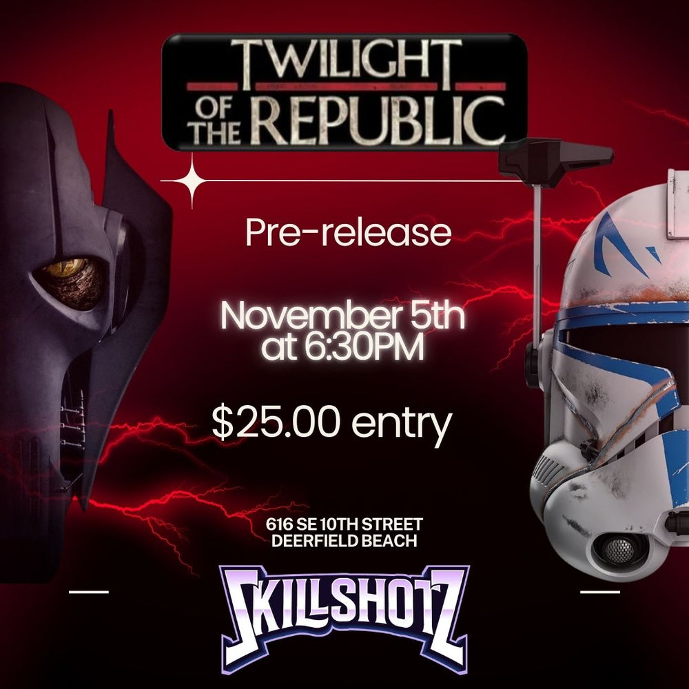 Star Wars Unlimited Twilight of the Republic Pre-release
