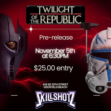 Star Wars Unlimited Twilight of the Republic Pre-release