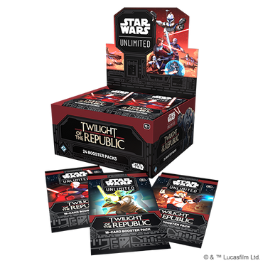 Star Wars: Unlimited – Twilight of the Republic: Booster Display (IN STORE PICKUP ONLY)