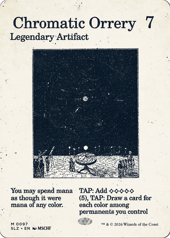 Chromatic Orrery (0097) [Secret Lair x MSCHF: The Zeta Set]