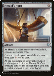 Herald's Horn [The List]