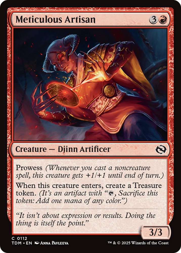 Meticulous Artisan [Tarkir: Dragonstorm]
