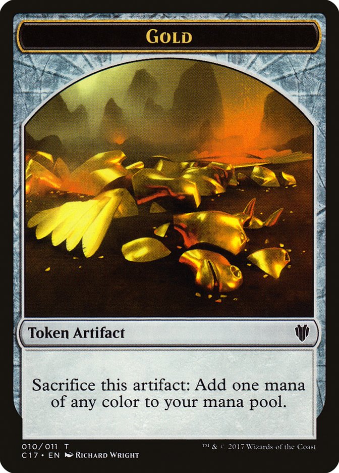 Gold Token [Commander 2017 Tokens]