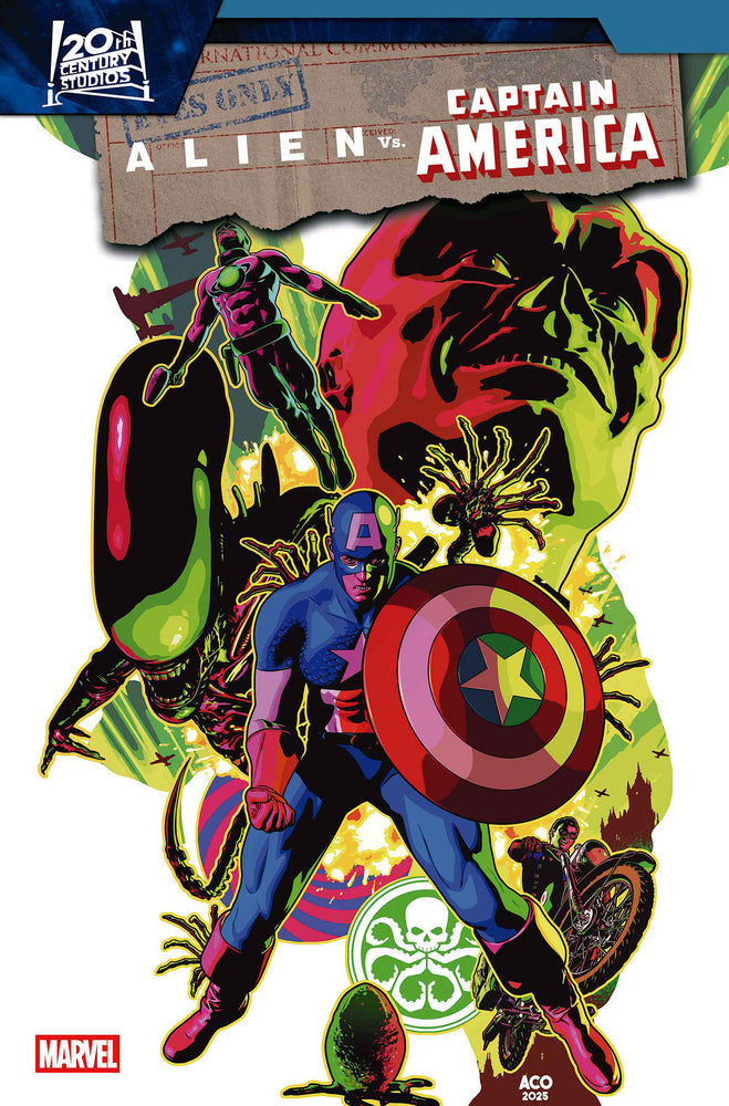 ALIEN VS. CAPTAIN AMERICA #3 ACO VARIANT (Comic Book)