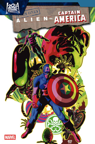 ALIEN VS. CAPTAIN AMERICA #3 ACO VARIANT (Comic Book)