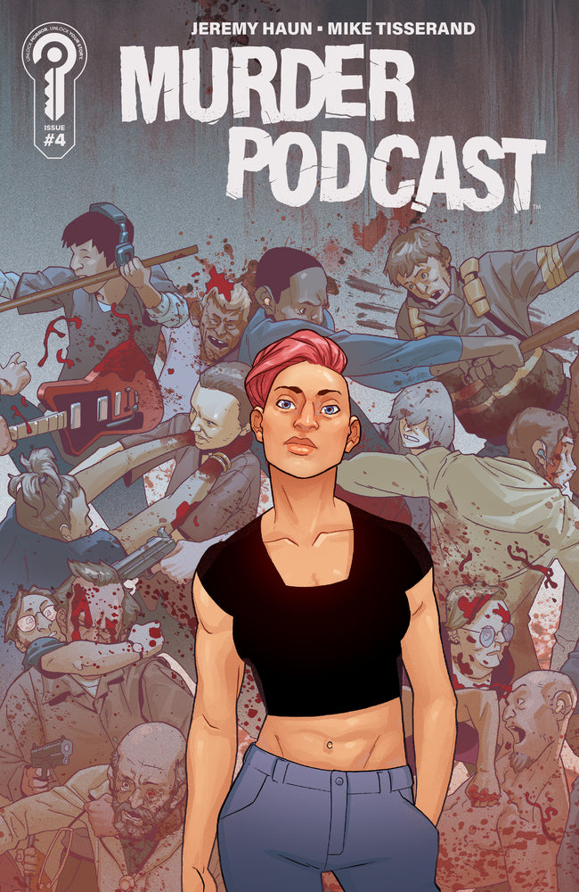 Murder Podcast #4 Cover B Mike Tisserand Connected (Comic Book)