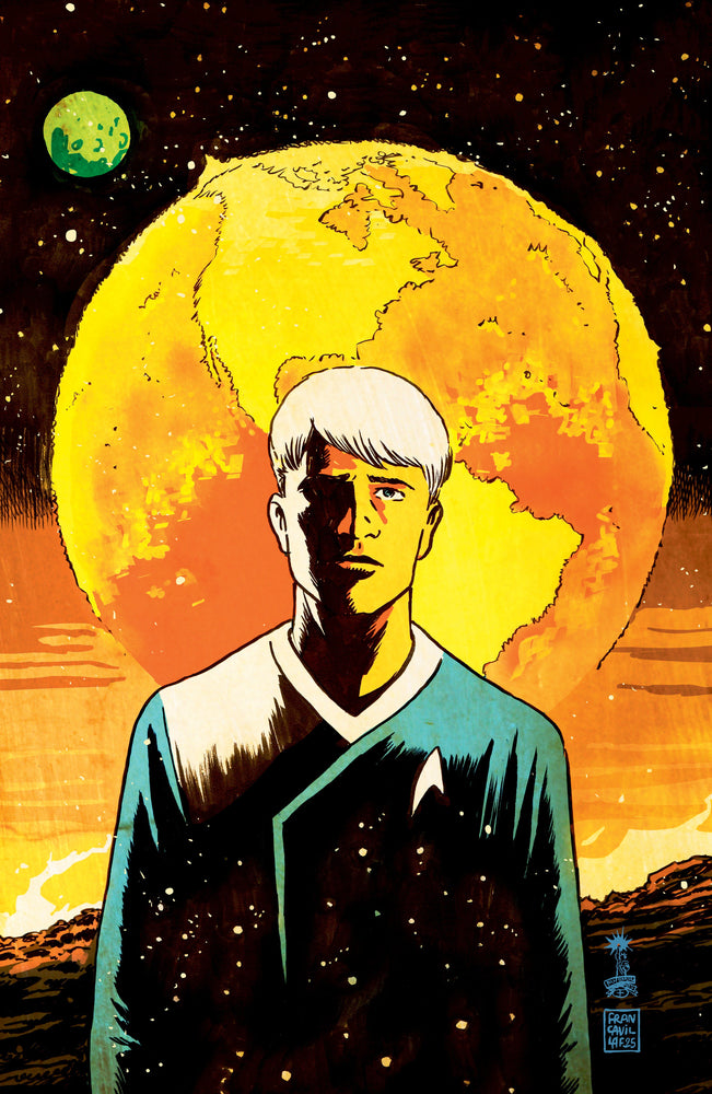 Star Trek: The Last Starship #4 Variant RI (15) (Francavilla Full Art) (Comic Book)