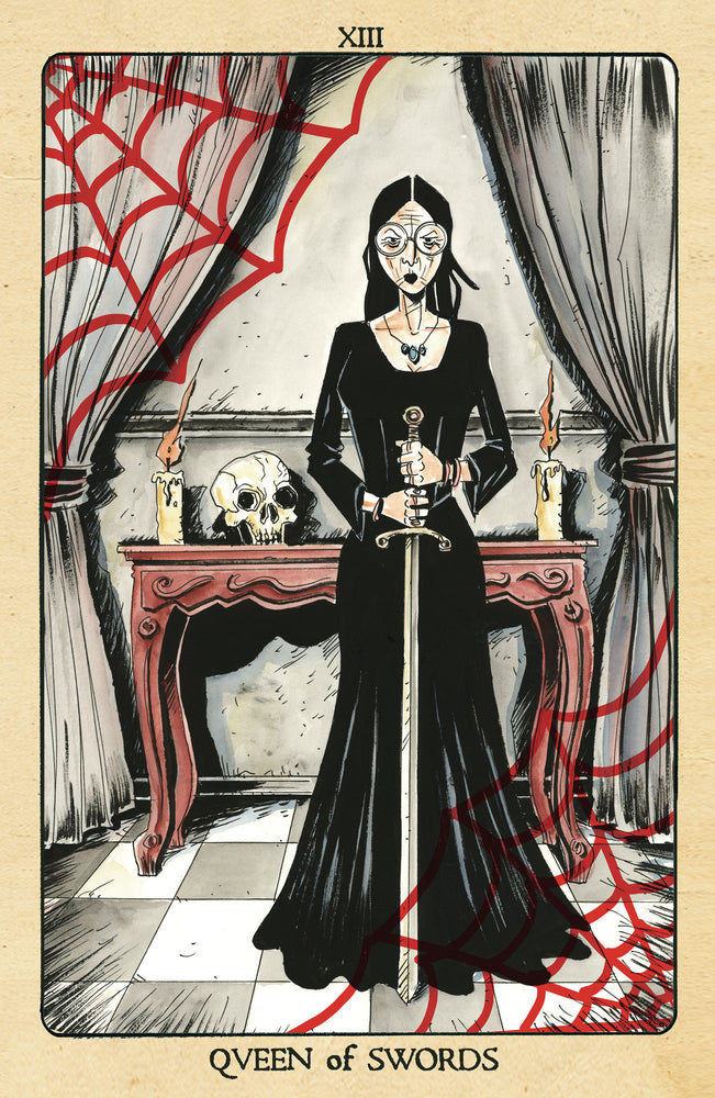 Minor Arcana #13 C 1:10 INCV Tarot Card Variant (Full Art, Lemire) (Comic Book)