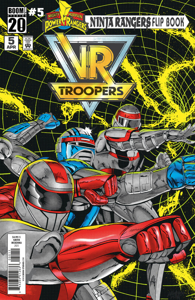VR Troopers/Power Rangers Flipbook Facsimile Edition #5 A Main (Dressed, Smith & McKenna) (Comic Book)