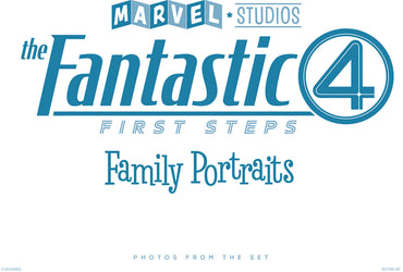 Marvel Studios' The Fantastic Four: First Steps -  Family Portraits: Photos From The Set (Hardcover)