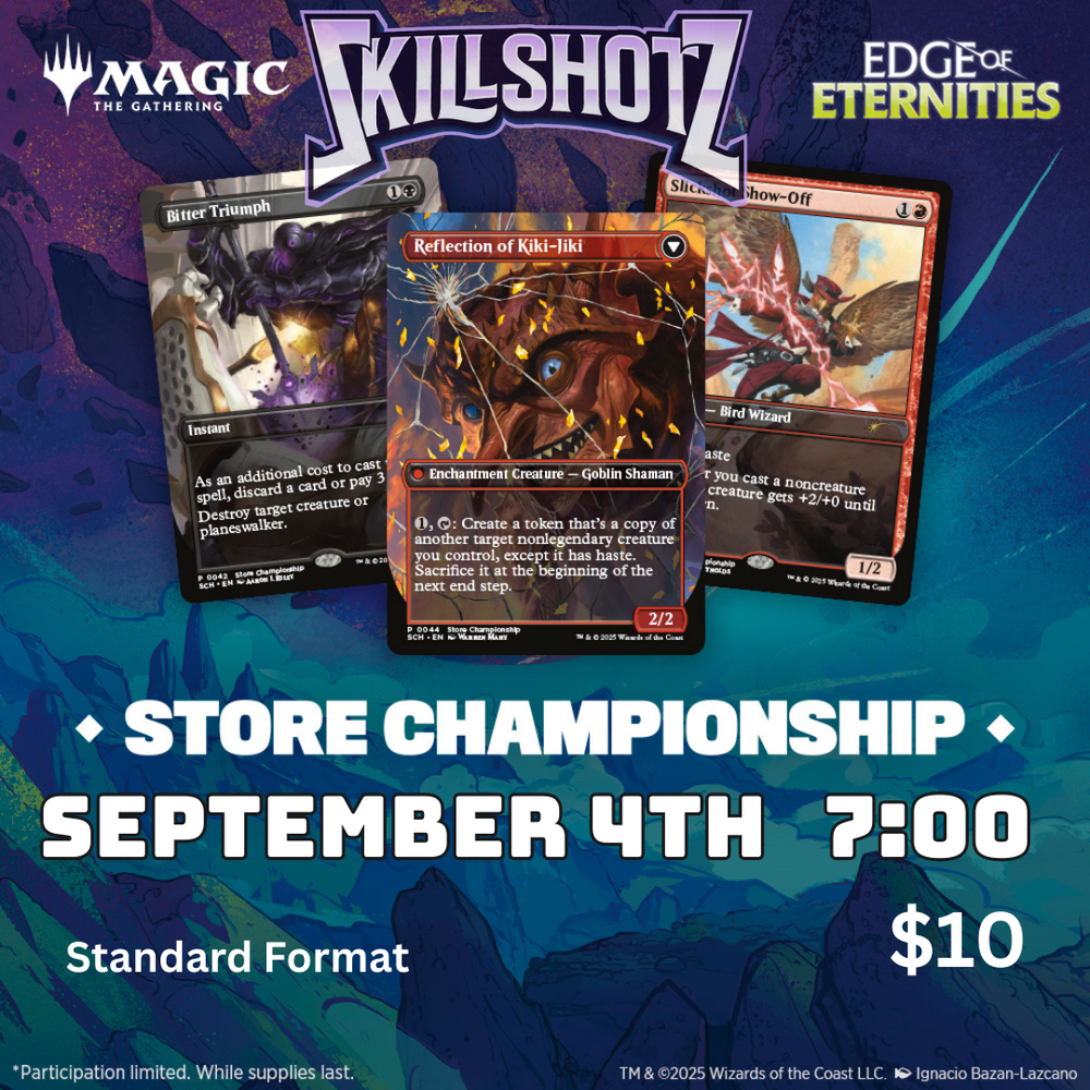 Store Championship September 4th 2025