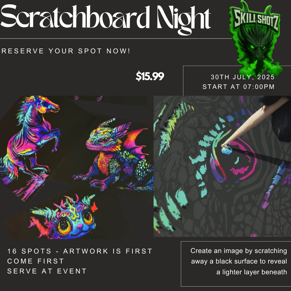Scratchboard Night 7:00
