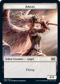 Angel // Ape Double-Sided Token [Double Masters Tokens]