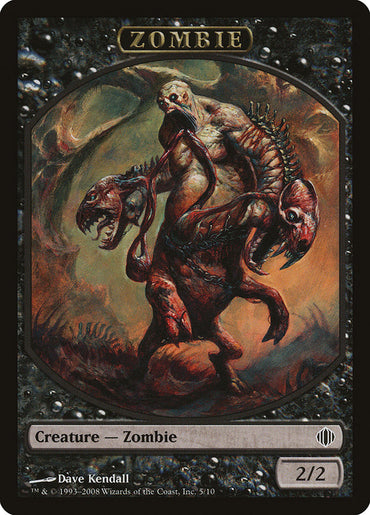 Zombie Token [Shards of Alara Tokens]